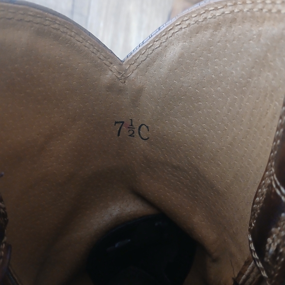 Ariat Heritage Roper Western Boots - Distressed Brown Size 7.5 C - Picture 8 of 11